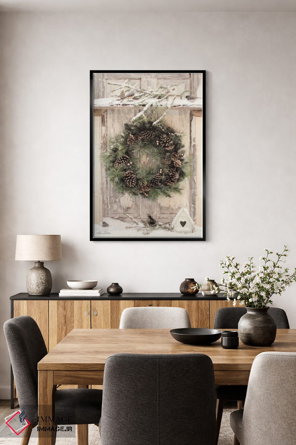 تابلو دکوراتیو ایستگاه تغذیه ۱ اثر لری دیتر - D4B