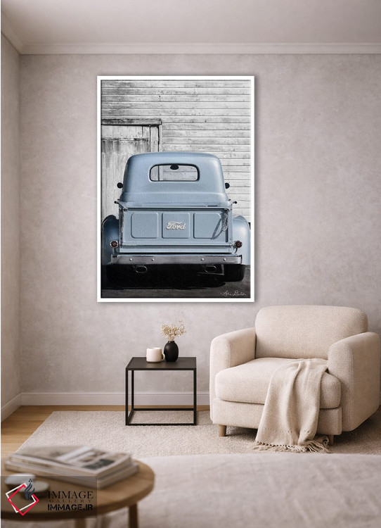 تابلو مدرن یک فورد بگیر اثر لری دیتر - D1W
