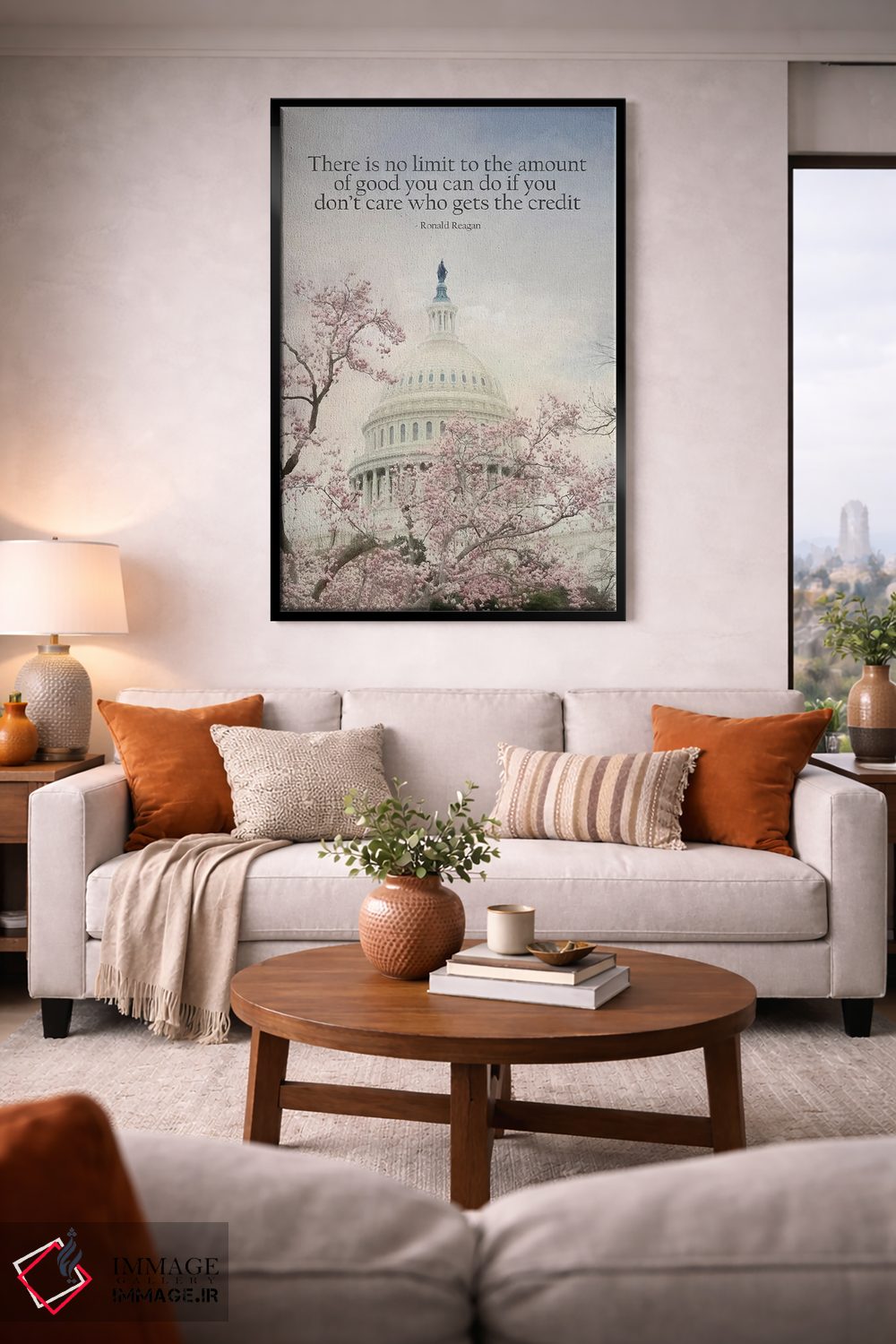 تابلو دکوراتیو بدون محدودیت اثر لری دیتر - D2B