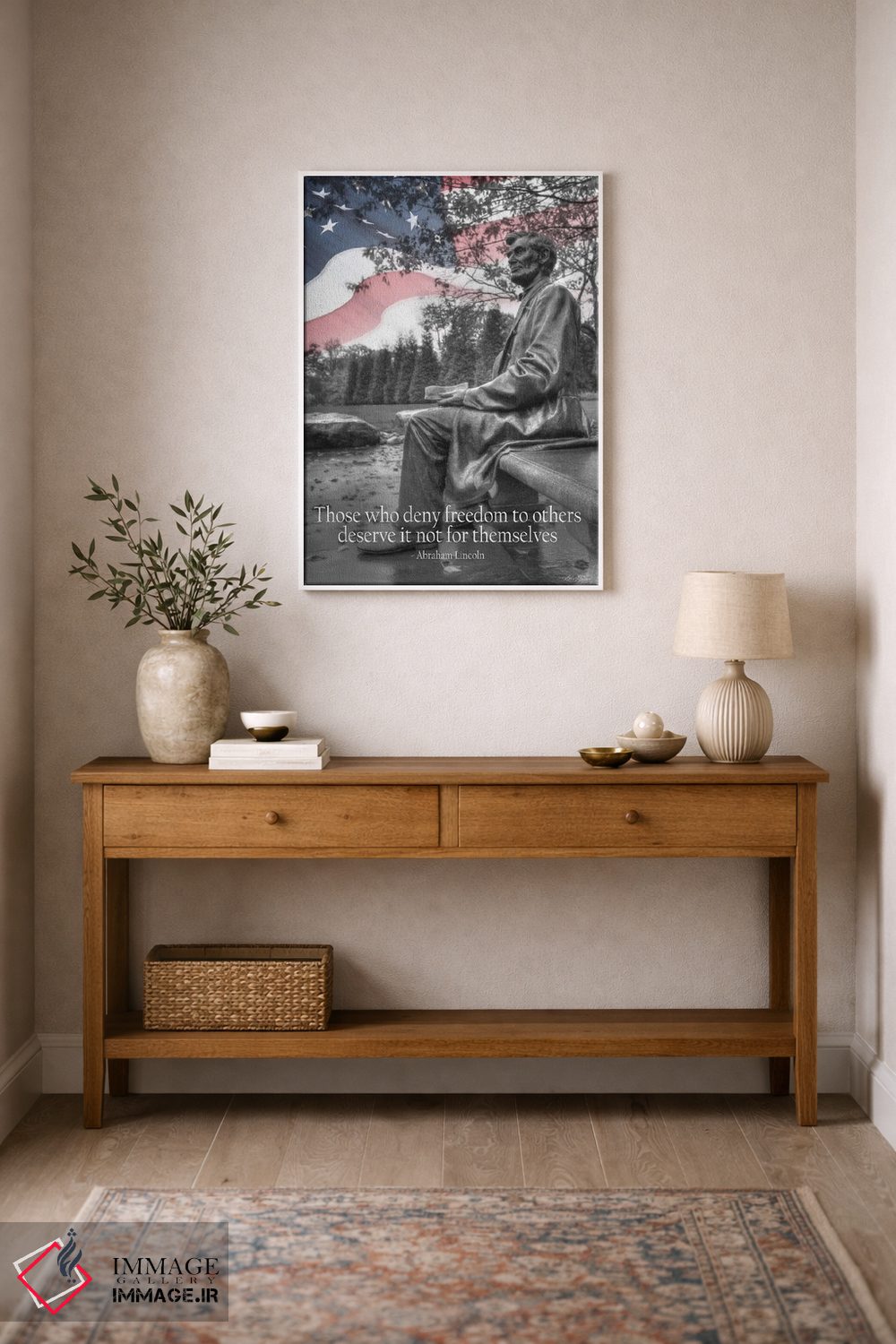 تابلو دکوراتیو "آزادی برای دیگران" اثر لری دیتر - D1W