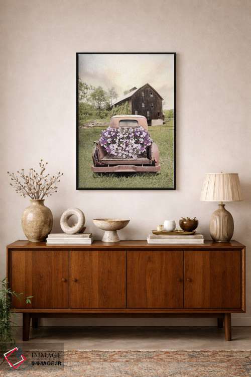 تابلو مدرن "کامیون پتونیا" اثر لری دیتر - D2B