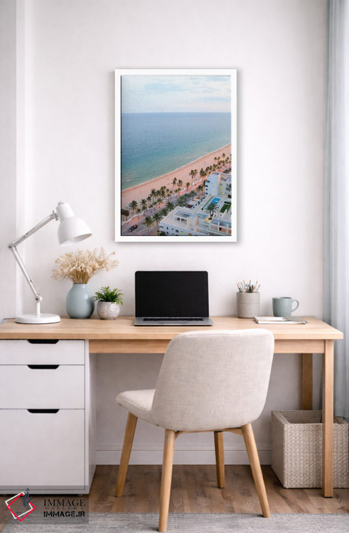 تابلو دکوراتیو "ساحل فورت لادردیل" اثر لری دیتر - D5W