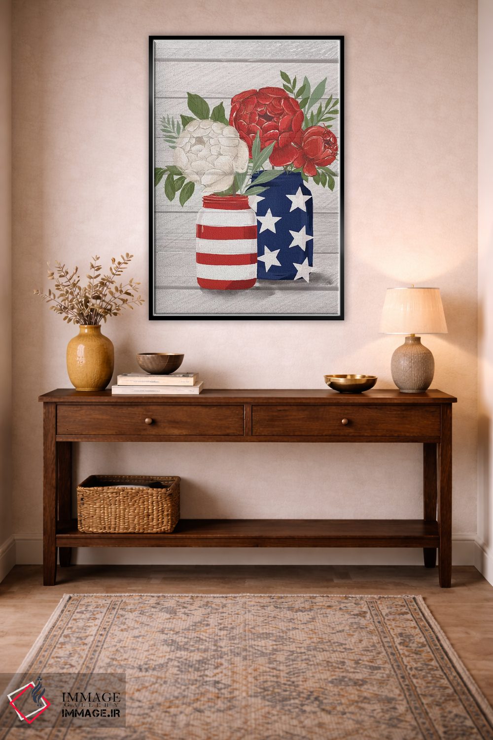 تابلو دکوراتیو "چهارم جولای در مزرعه ۳" اثر لونی هریس - D3B