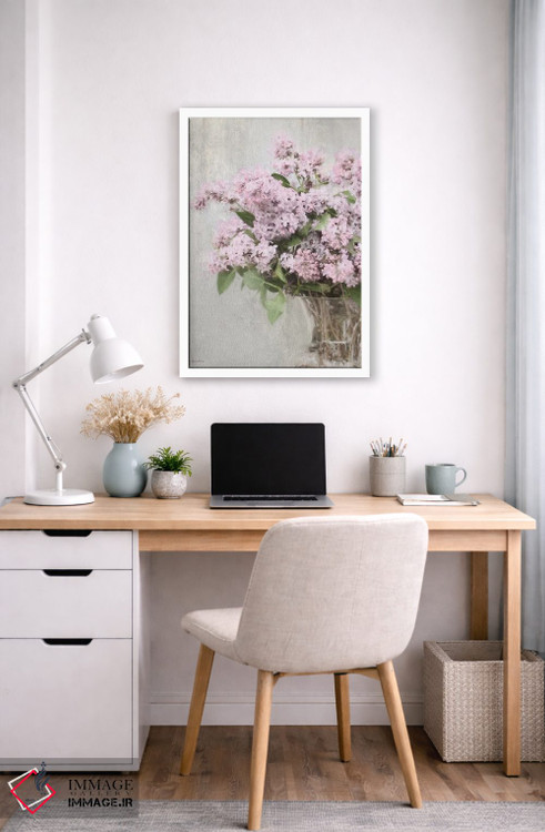 تابلو دکوراتیو "بنفشه های جادویی" اثر لری دیتر - D6W