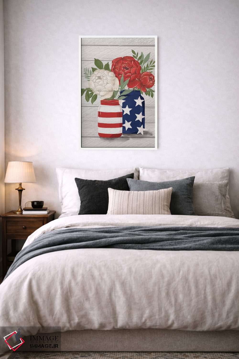 تابلو دکوراتیو "چهارم جولای در مزرعه ۳" اثر لونی هریس - D5W