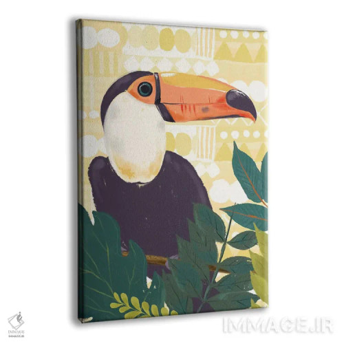 تابلو دکوراتیو "تب جنگل ۲" اثر لونی هریس - نمای پرسپکتیو محصول