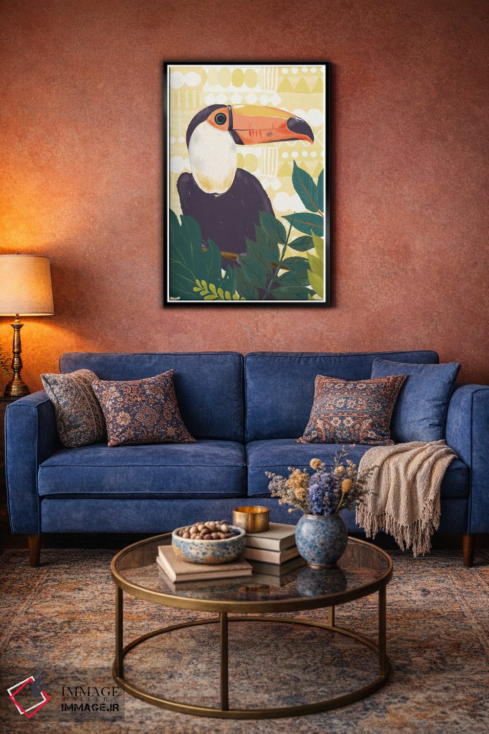 تابلو دکوراتیو "تب جنگل ۲" اثر لونی هریس - D4B