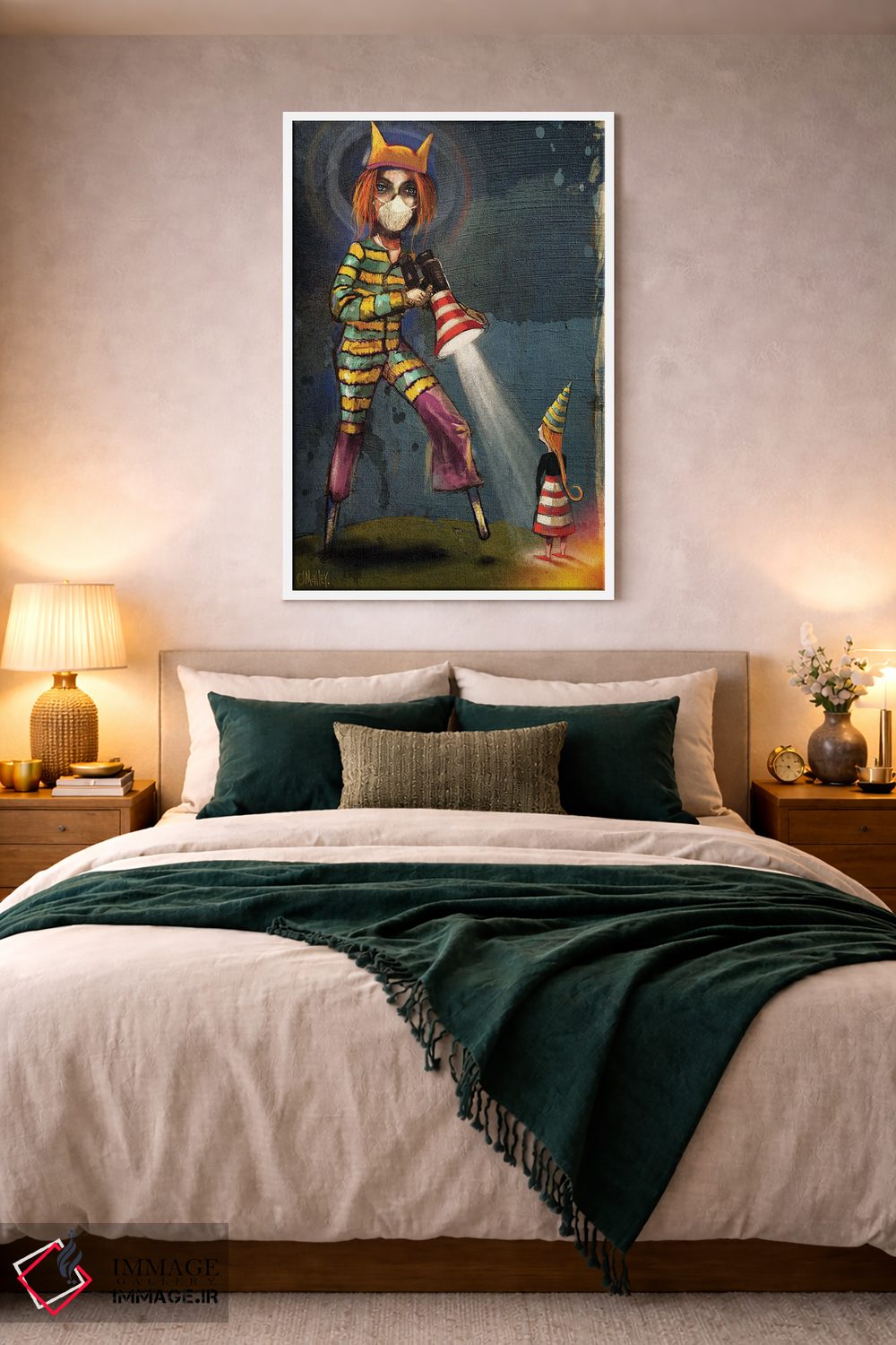 تابلو دکوراتیو "نورپردازی" اثر لیت او'مالی - D2W