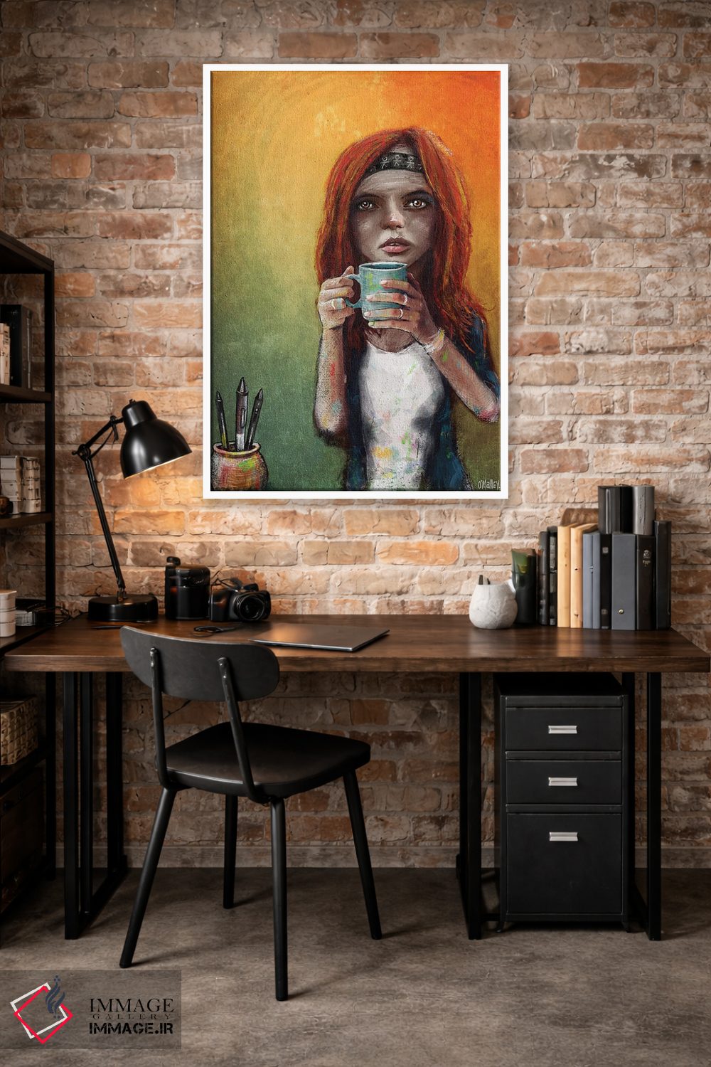 تابلو دکوراتیو "خلاق" اثر لیت او'مالی - D1W