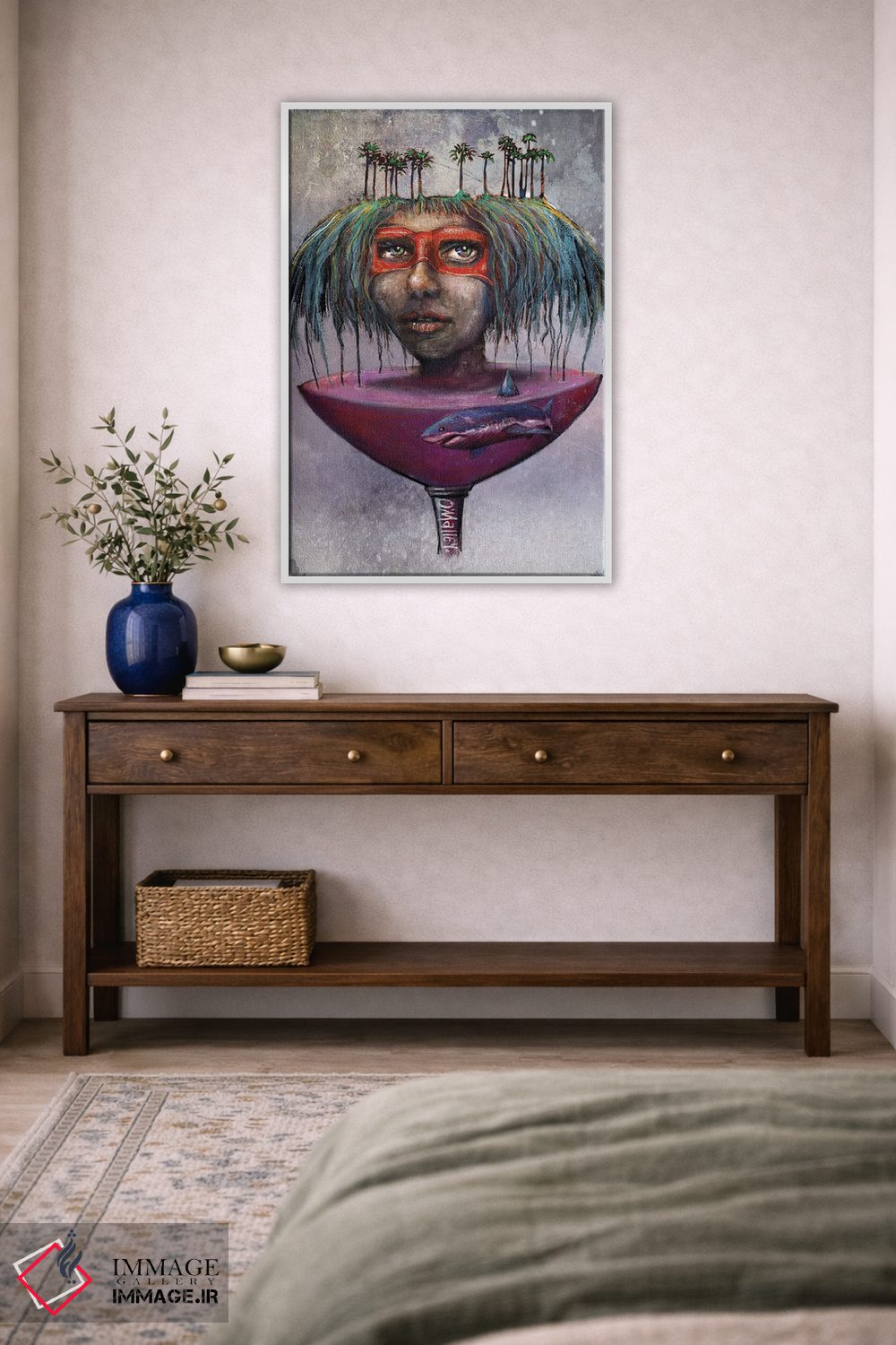 تابلو دکوراتیو "تغییر دریا" اثر لیت او'مالی - D1W