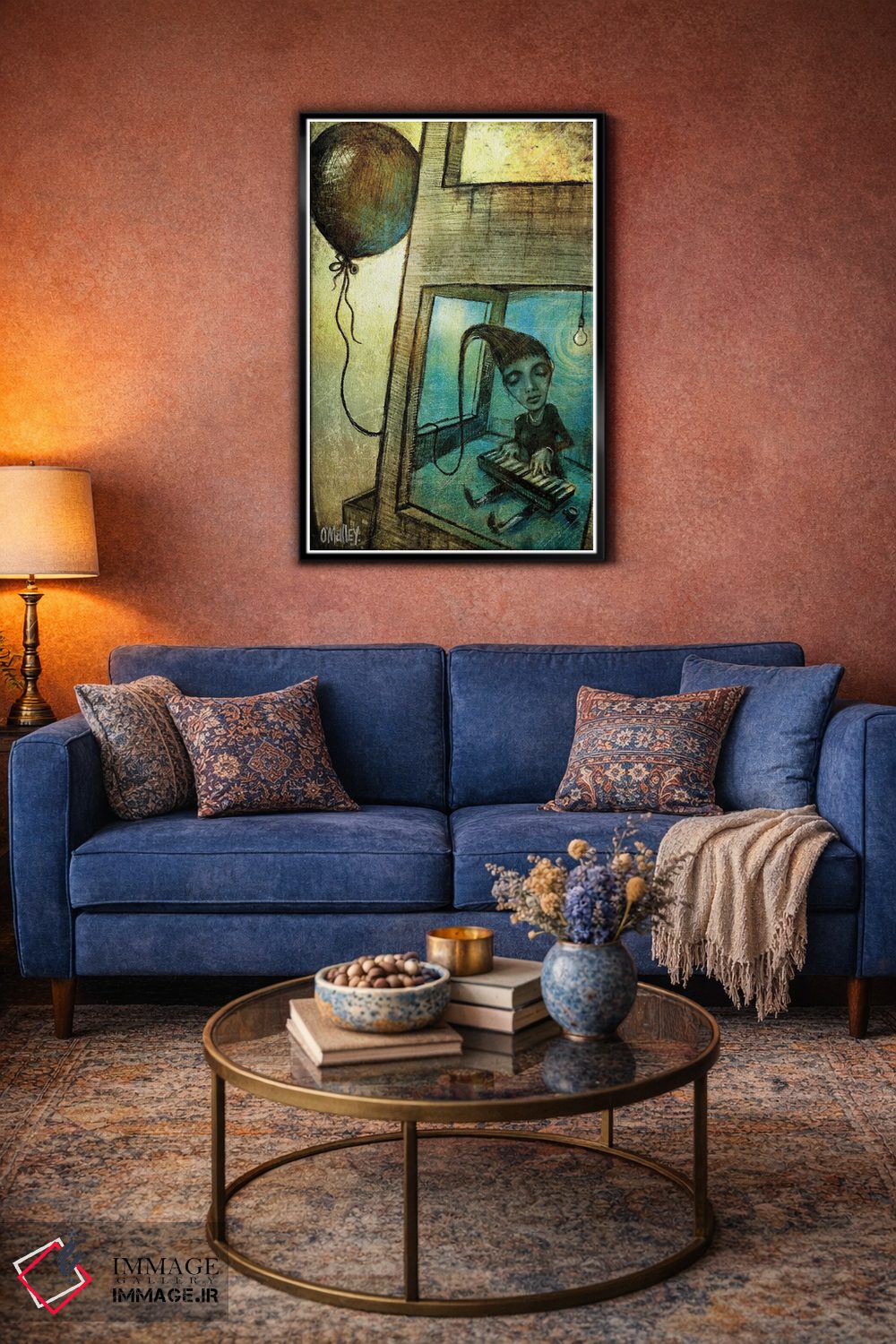 تابلو دکوراتیو "رویای پرواز" اثر لیت او'مالی - D4B