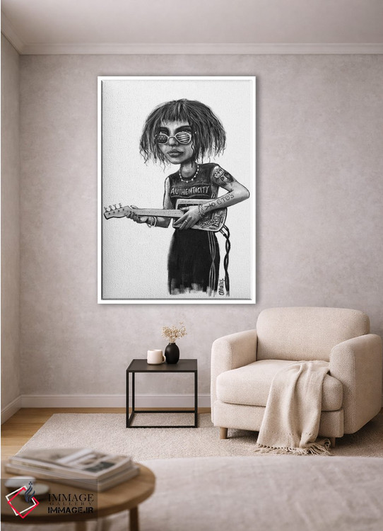 تابلو دکوراتیو "اصالت" اثر لیت او'مالی - D1W