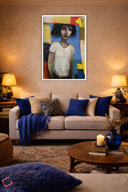 تابلو دکوراتیو "از درون به بیرون" اثر لیت او'مالی - D3W