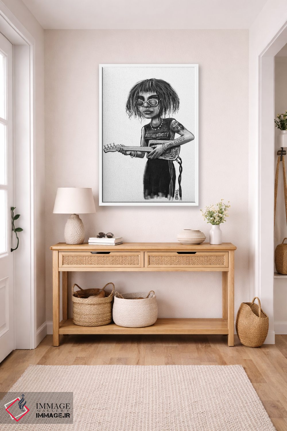 تابلو دکوراتیو "اصالت" اثر لیت او'مالی - D4W