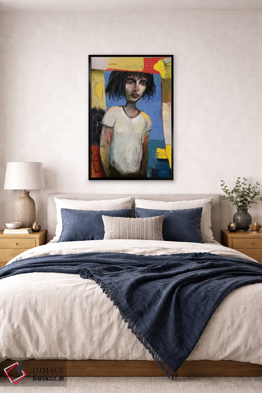 تابلو دکوراتیو "از درون به بیرون" اثر لیت او'مالی - D6B