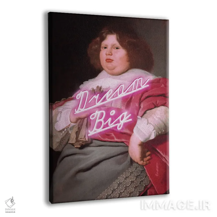 تابلو دکوراتیو "بزرگ رویا ببین" اثر یوناس لوس - نمای پرسپکتیو محصول