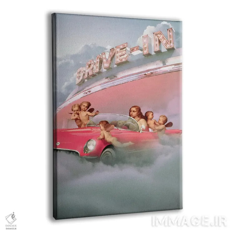 تابلو دکوراتیو "پارکینگ مقدس" اثر یوناس لوس - نمای پرسپکتیو محصول