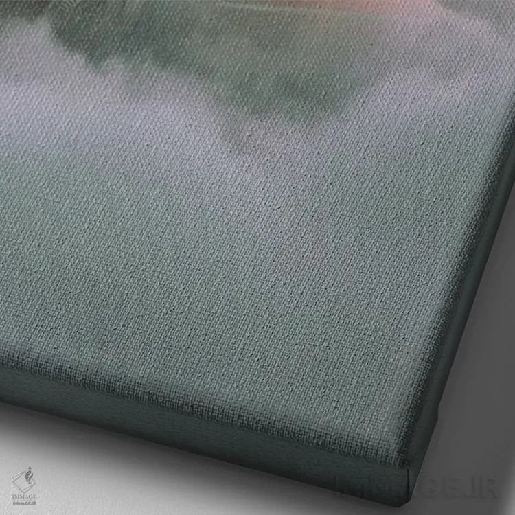 تابلو دکوراتیو "پارکینگ مقدس" اثر یوناس لوس - نمای نزدیک بافت بوم