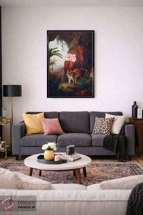 تابلو دکوراتیو "وحشی بمان" اثر یوناس لوس - D4B