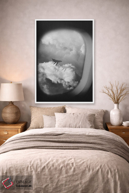 تابلو دکوراتیو "فراتر از ابرها" اثر یوناس لوس - D1W