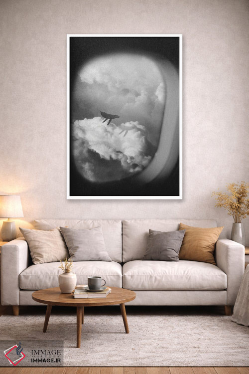 تابلو دکوراتیو "فراتر از ابرها" اثر یوناس لوس - D2W
