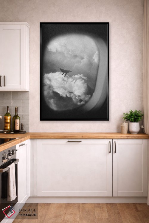 تابلو دکوراتیو "فراتر از ابرها" اثر یوناس لوس - D4B