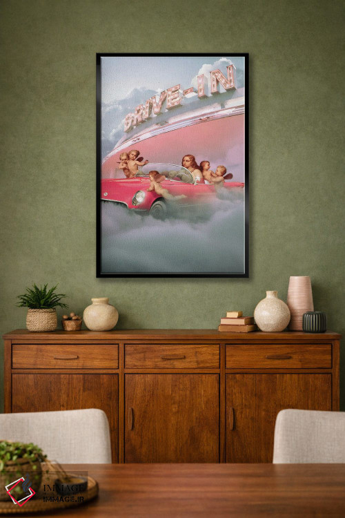 تابلو دکوراتیو "پارکینگ مقدس" اثر یوناس لوس - D2B