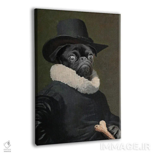 تابلو دکوراتیو "ارباب فرنچی" اثر یوناس لوس - نمای پرسپکتیو محصول