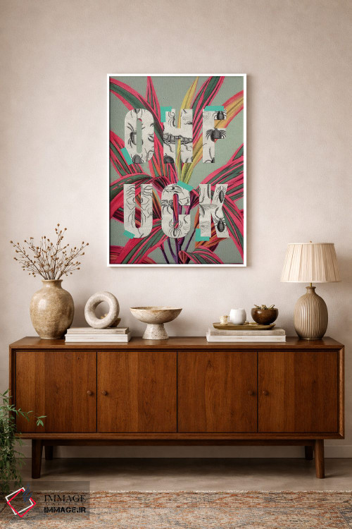 تابلو دکوراتیو "اوه لعنتی" اثر یوناس لوس - D1W