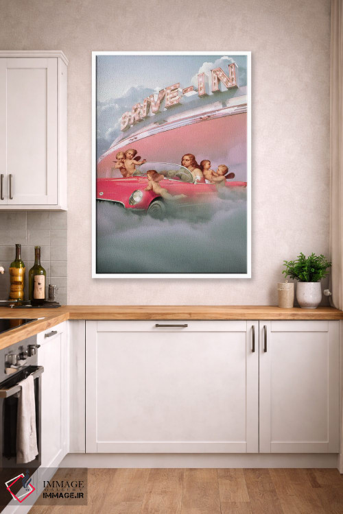 تابلو دکوراتیو "پارکینگ مقدس" اثر یوناس لوس - D3W