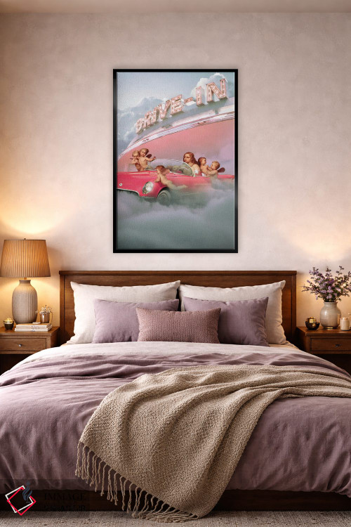 تابلو دکوراتیو "پارکینگ مقدس" اثر یوناس لوس - D4B