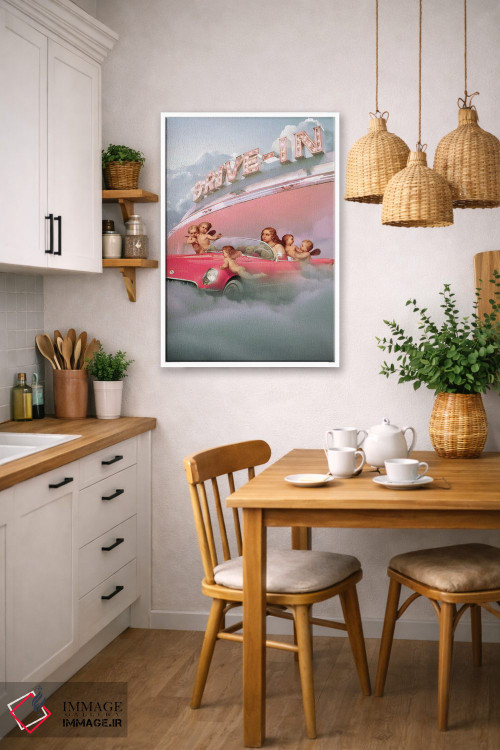 تابلو دکوراتیو "پارکینگ مقدس" اثر یوناس لوس - D5W