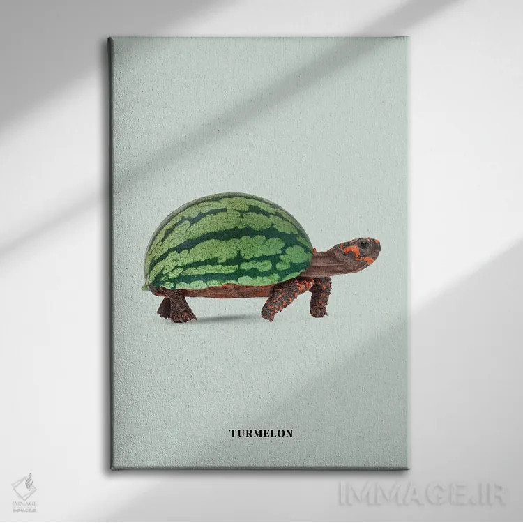 تابلو دکوراتیو "ترملون " اثر یوناس لوس - نمای روبهرو روی دیوار