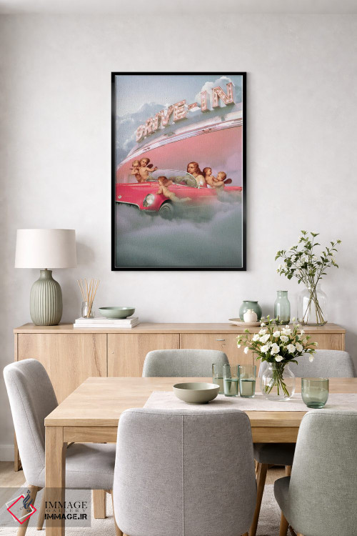 تابلو دکوراتیو "پارکینگ مقدس" اثر یوناس لوس - D6B