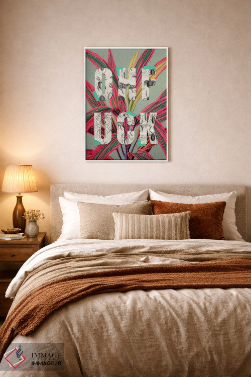 تابلو دکوراتیو "اوه لعنتی" اثر یوناس لوس - D5W