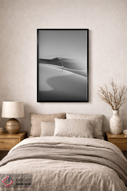 تابلو دکوراتیو "فلامینگو در بیابان" اثر یوناس لوس - D2B