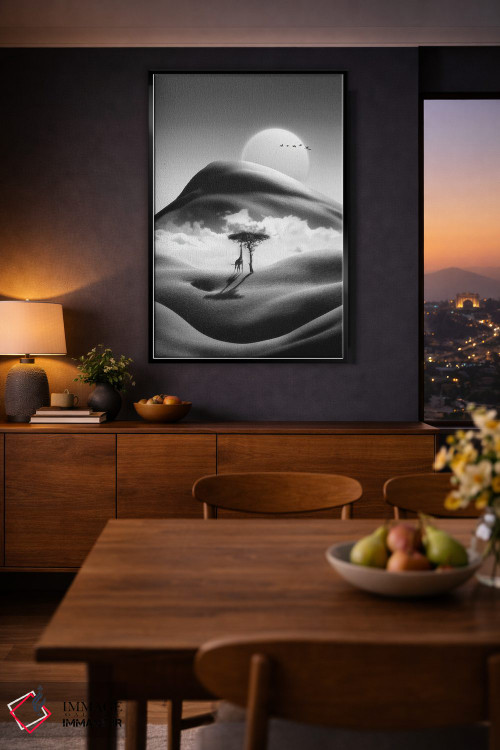 تابلو دکوراتیو "کلیمانجارو" اثر یوناس لوس - D2B