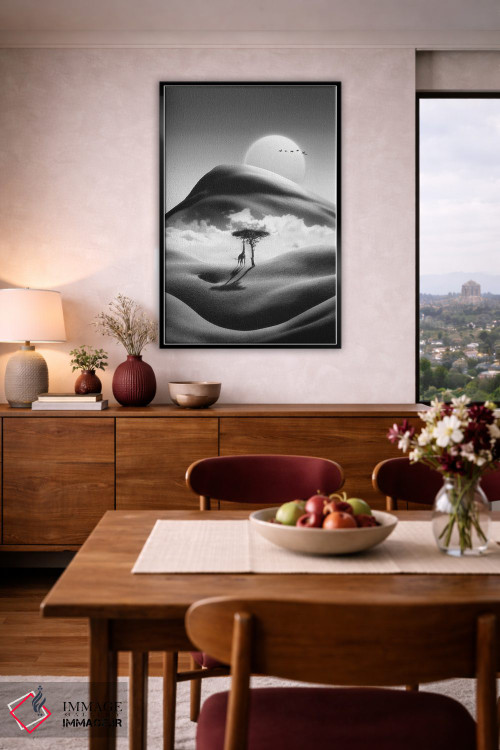 تابلو دکوراتیو "کلیمانجارو" اثر یوناس لوس - D3B