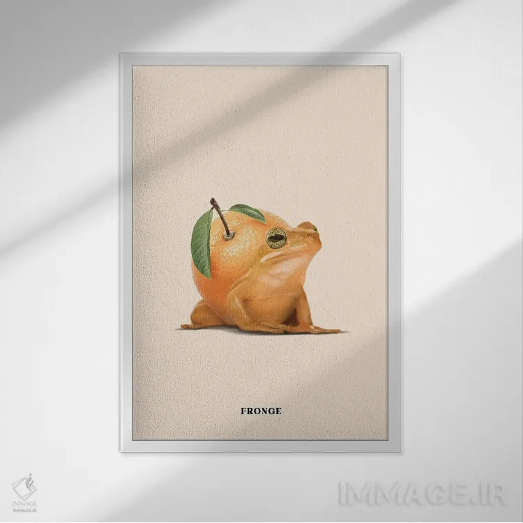 تابلو دکوراتیو "فرونج " اثر یوناس لوس - نمای قابدار سفید