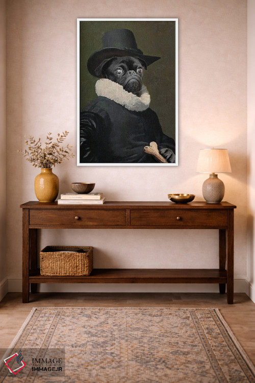 تابلو دکوراتیو "ارباب فرنچی" اثر یوناس لوس - D2W