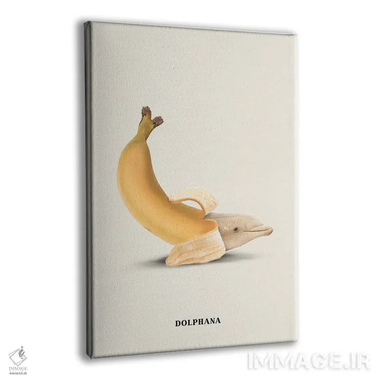تابلو دکوراتیو "دولفانا " اثر یوناس لوس - نمای پرسپکتیو محصول