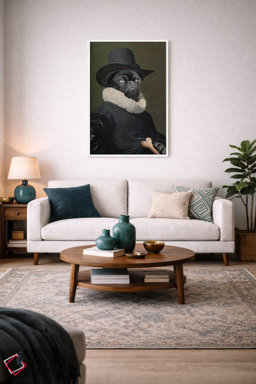 تابلو دکوراتیو "ارباب فرنچی" اثر یوناس لوس - D3W