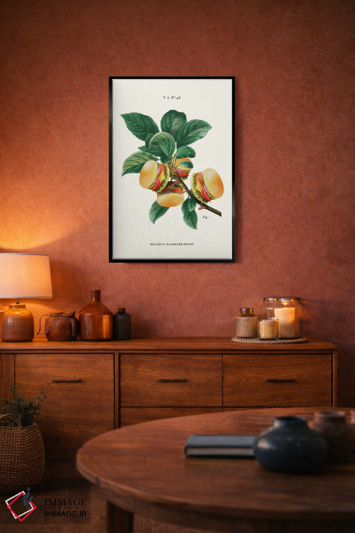 تابلو دکوراتیو "کارخانه برگر" اثر یوناس لوس - D6B