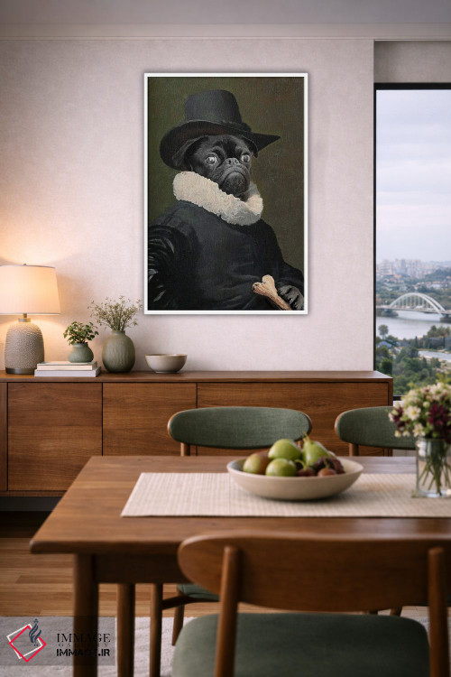 تابلو دکوراتیو "ارباب فرنچی" اثر یوناس لوس - D5W