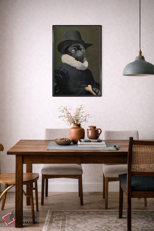 تابلو دکوراتیو "ارباب فرنچی" اثر یوناس لوس - D6B