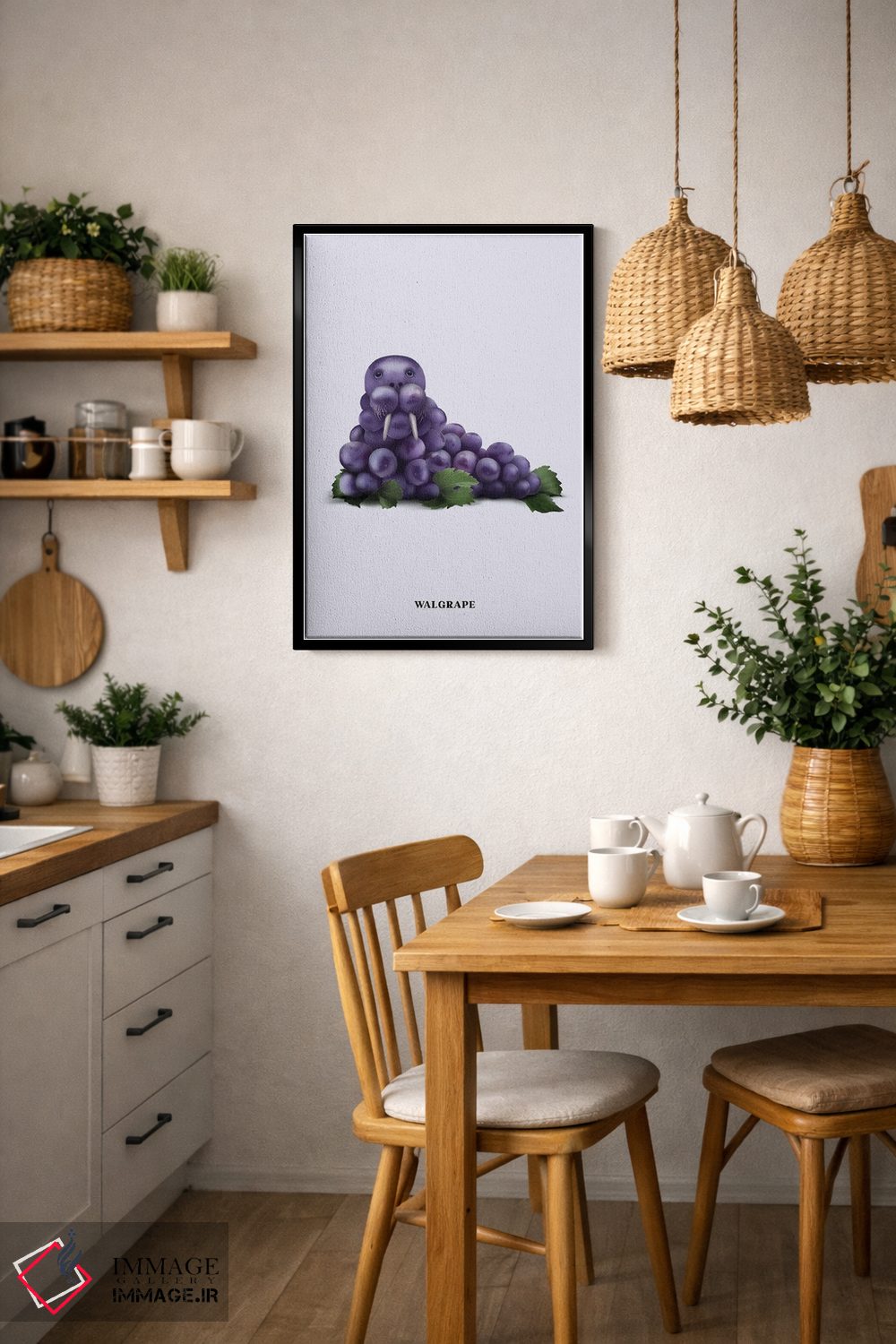 تابلو دکوراتیو "وال گریپ " اثر یوناس لوس - D5B