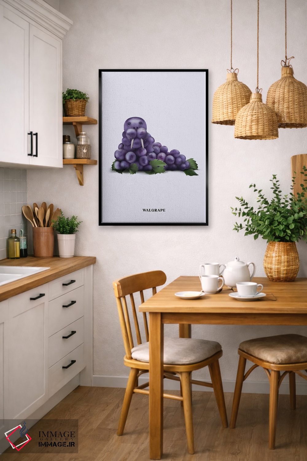 تابلو دکوراتیو "وال گریپ " اثر یوناس لوس - D6B