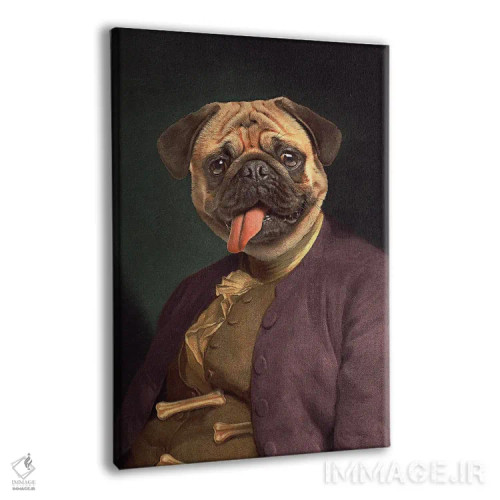 تابلو دکوراتیو "بنجامین پاگ " اثر یوناس لوس - نمای پرسپکتیو محصول
