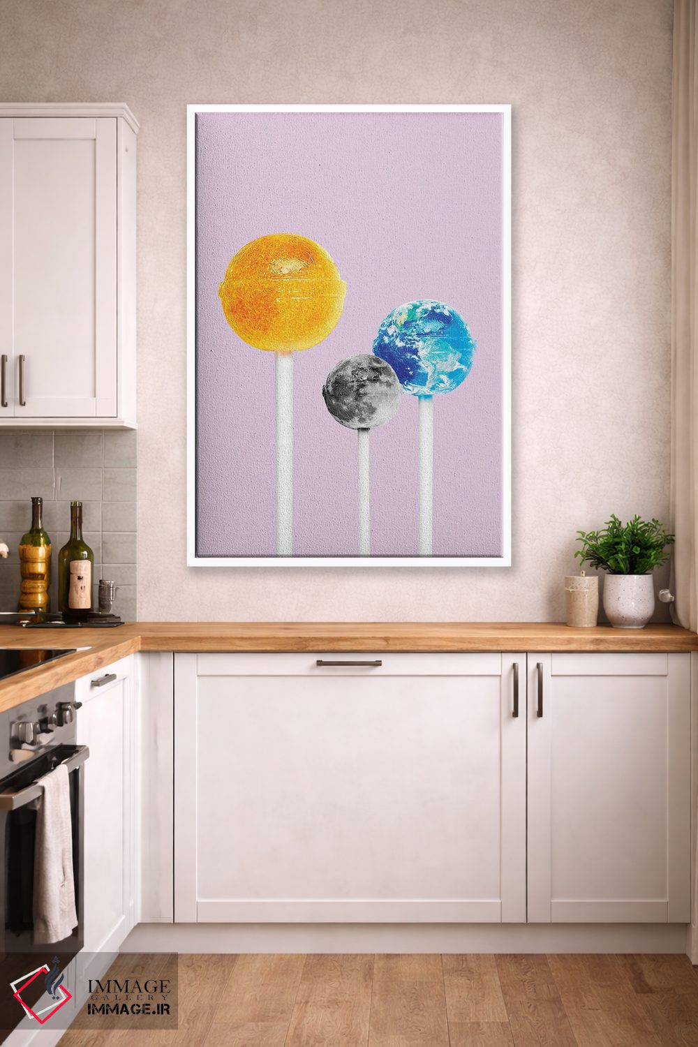 تابلو دکوراتیو "سیستم لولی" اثر یوناس لوس - D4W