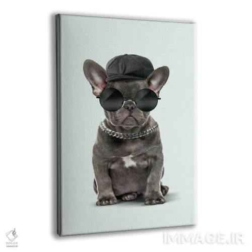 تابلو دکوراتیو "سگ مد" اثر یوناس لوس - نمای پرسپکتیو محصول